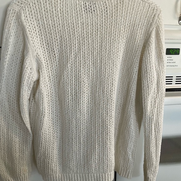 Columbia white women’s sweater sz XL - Picture 3 of 3